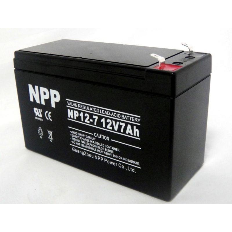 潍坊销售耐普NP12-7AH免维护蓄电池电瓶 耐普消防主机蓄电池