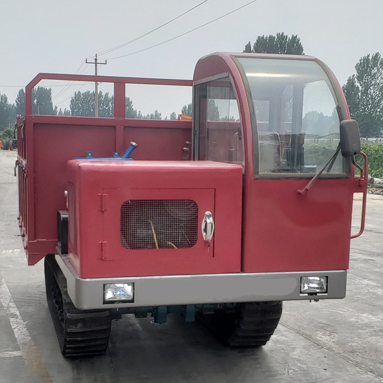 多功能果园蔬菜履带式运输车 柴油单杠履带式拖拉机