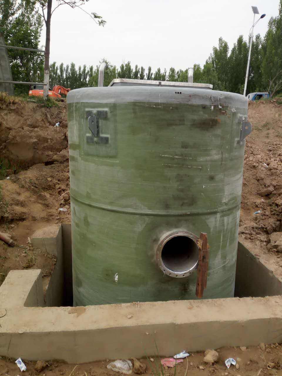 地埋式预制泵站 智能污水预制泵站
