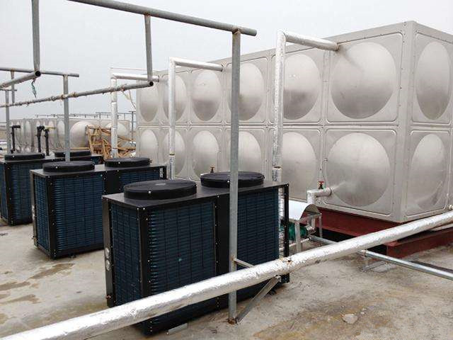 方城空氣能熱泵熱水工程