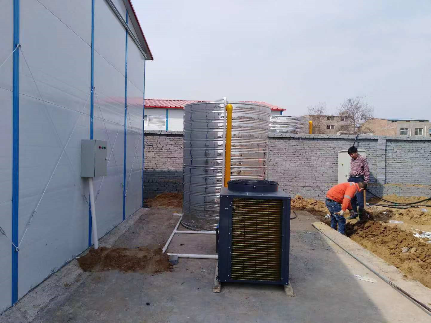 洛陽空氣能熱水器酒店鍋爐熱水系統