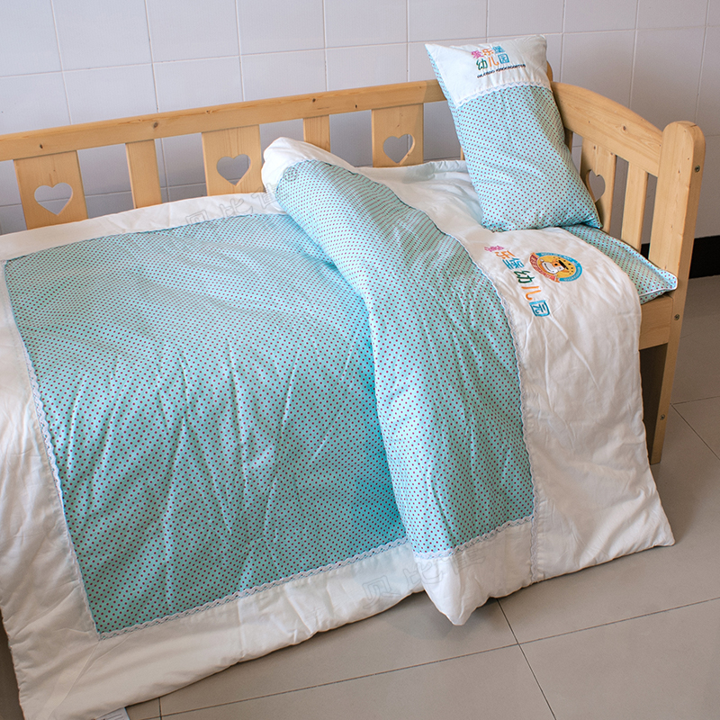 湖南株洲幼儿园被子厂家全棉儿童被套儿童床上用品定制价格