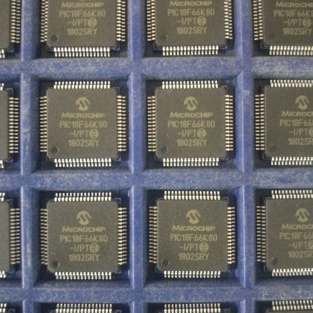 嵌入式微控制器芯片PIC18F66K80-I/PT原装正品供应