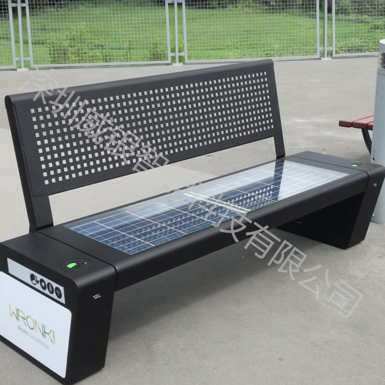 广西阳朔景区太阳能智慧座椅，太阳能休闲椅厂家直销！