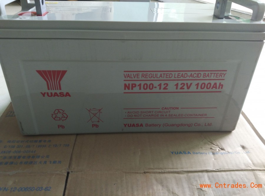 YUASA蓄电池NP100-12汤浅蓄电池12V100AH 直流屏 UPS电源 电池柜