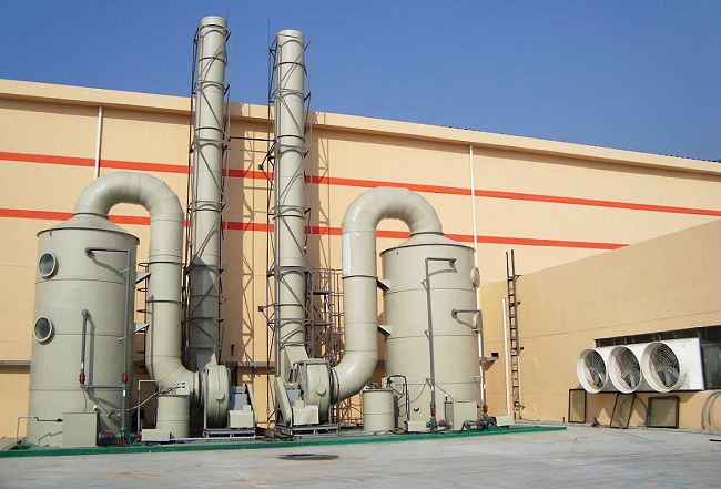 PP吸收塔-不锈钢酸洗生产线-锅炉废气处理