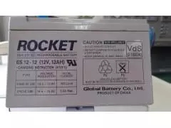 火箭蓄电池ES12-12免维护全国质保原装进口电池