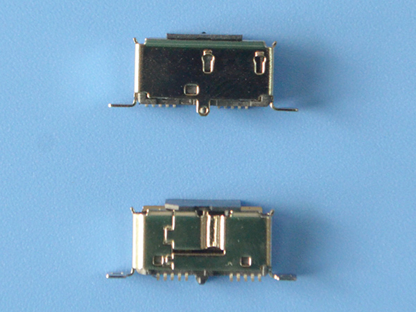 MiCRO USB 3.0母头 直立式短体H=6.5 USB3.0 连接器