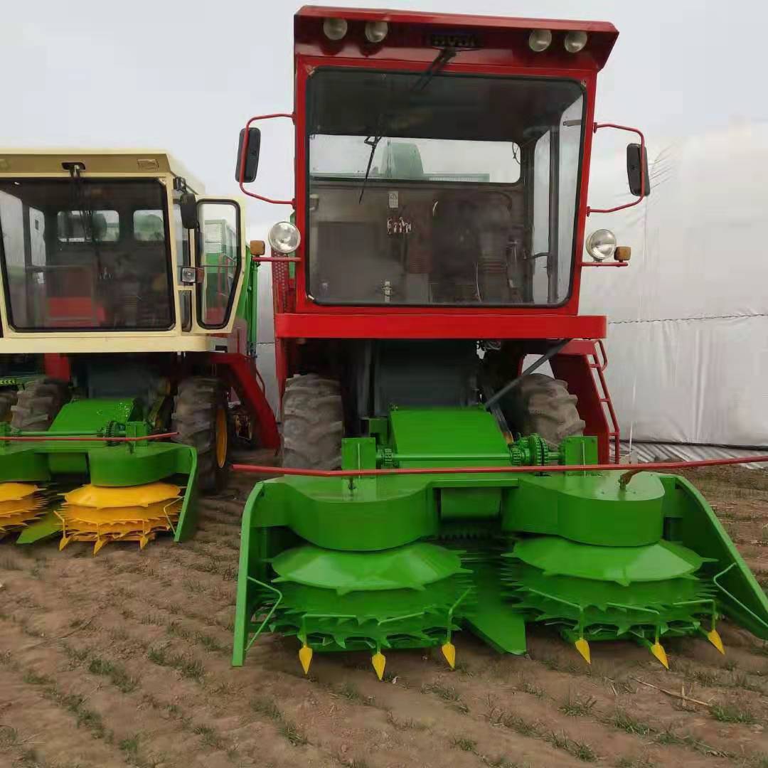 省时高效玉米秸秆青储机 自走式青储饲料收获机 牧草粉碎回收机
