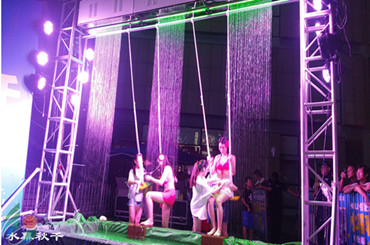 广州市敬创水幕喷泉演艺设备工程有限公司提供的3d数字水幕
