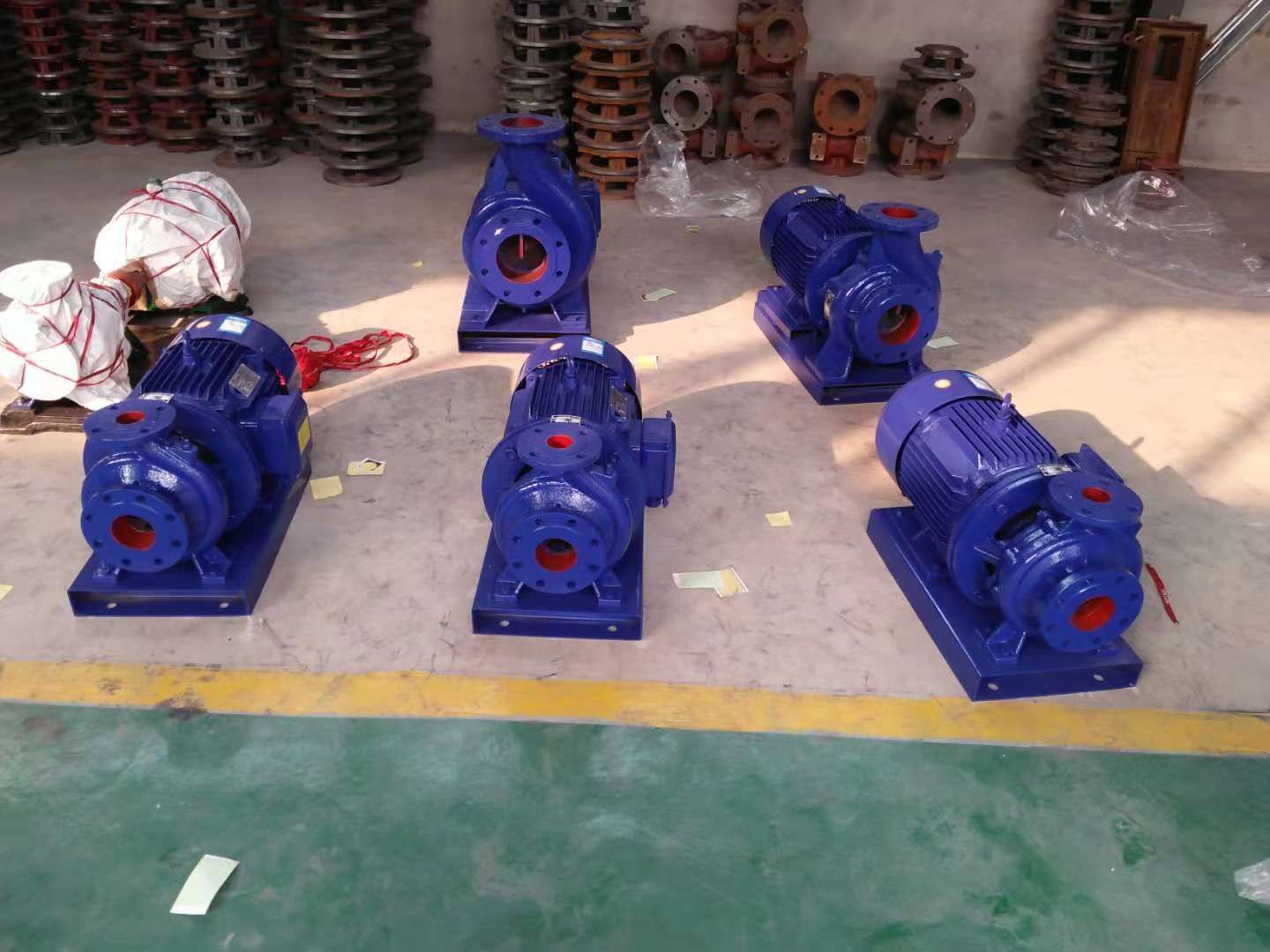 上海管道泵铸铁管路增压泵ISW80-160