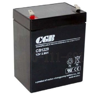 CGB长光蓄电池CB1229 12V2.9AH精密仪器 音响小电池