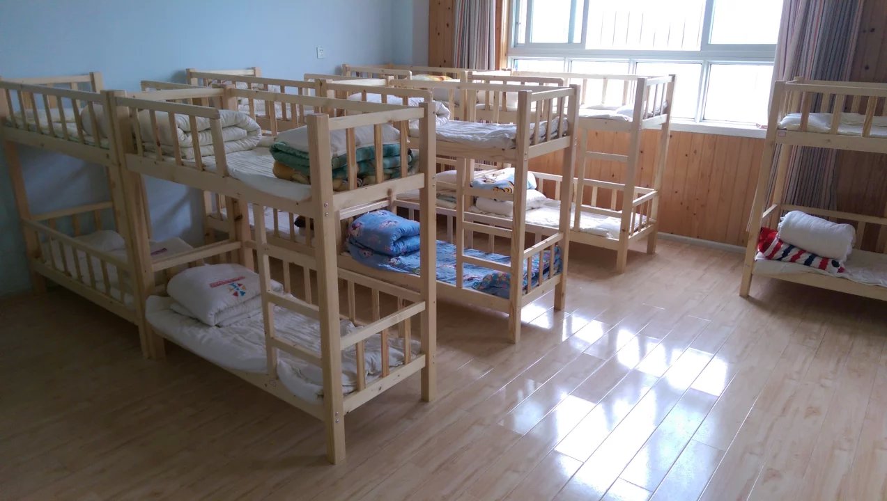 永川幼儿园实木公寓床定做，重庆市木洛公寓床厂