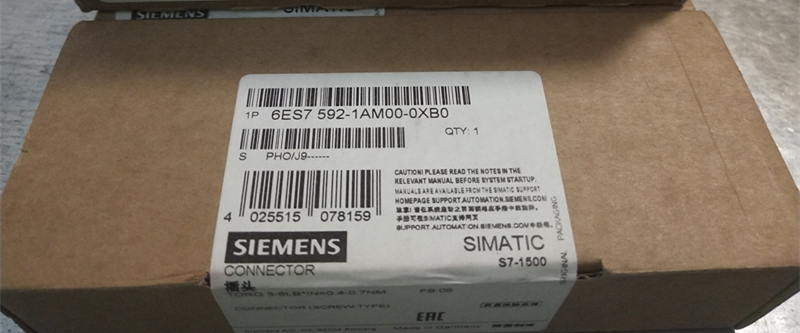 西门子PLC连接器6ES7592-1AM00-0XB0