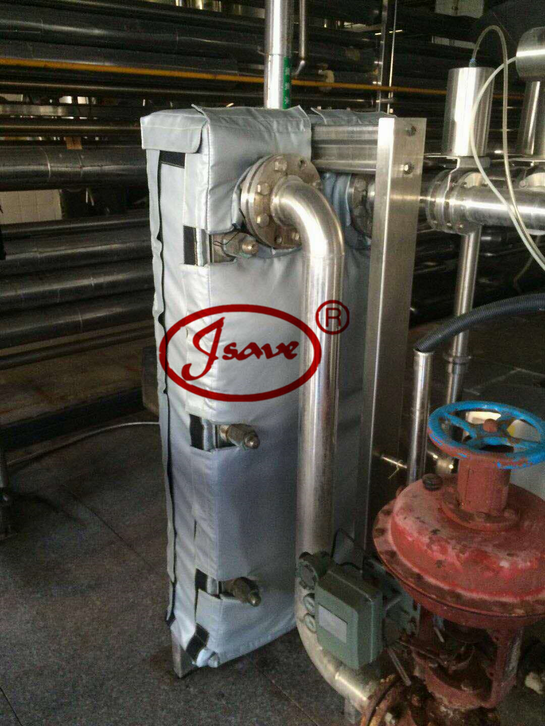 换热器保温套 热交换器保温套 可拆卸保温套厂家 板式换热器保温套