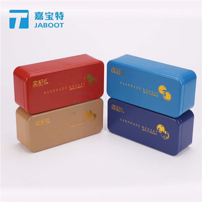 中国台湾牛轧糖包装马口铁盒儿童食品糖果铁盒零食饼干铁盒