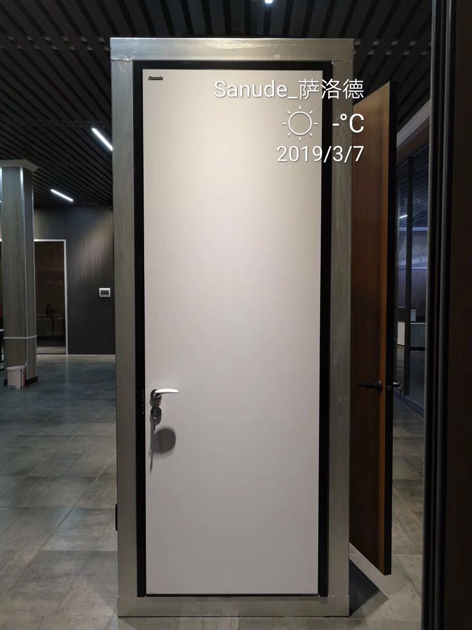 佛山萨洛德铝合金生态门铝合金套装门室内门房间平开门