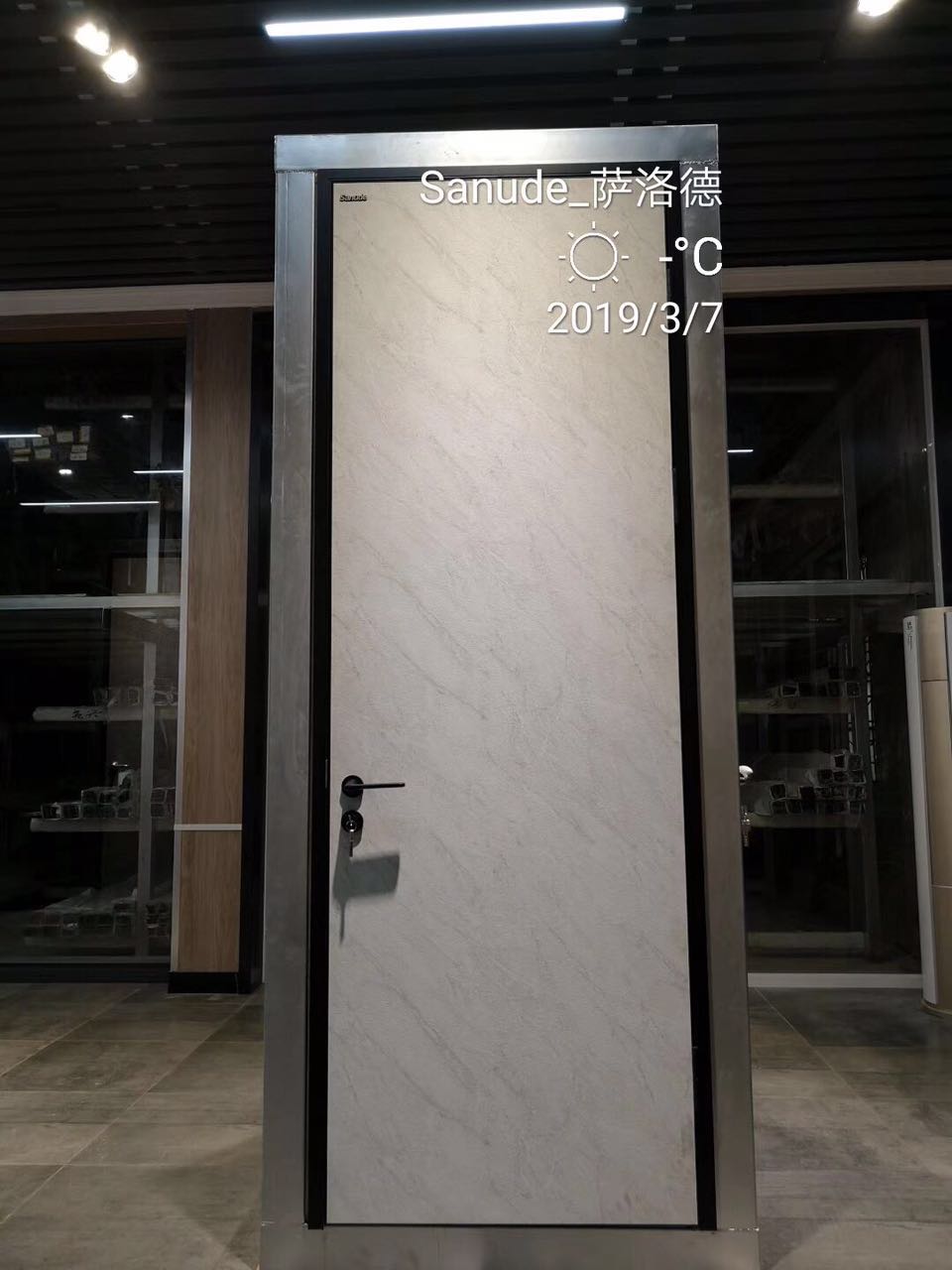 佛山萨洛德铝合金生态门铝合金套装门室内门房间门平开门