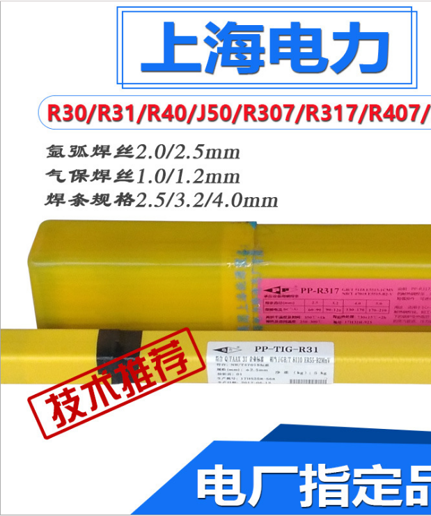 上海电力PP-R307低合金钢焊条R307耐热钢焊条E5515-B2电焊条