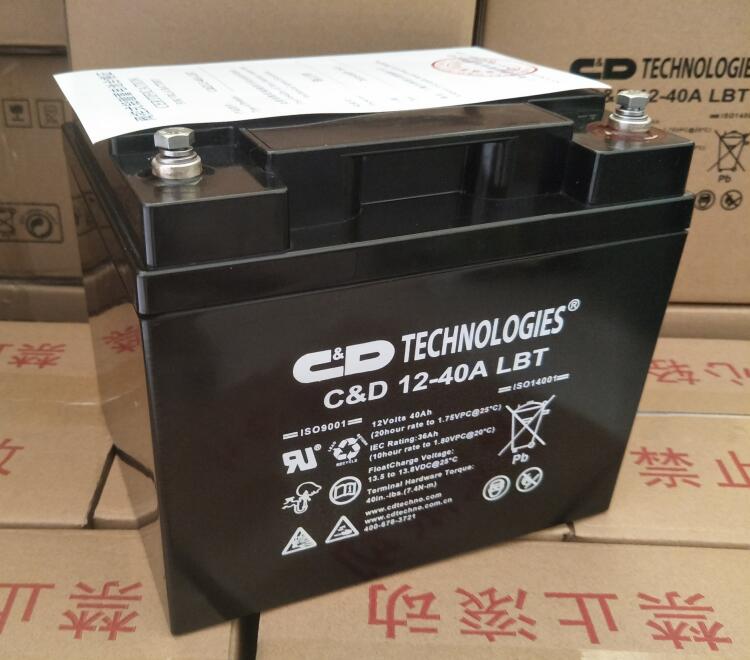 西恩迪UPS蓄电池C-D12-40ALBT现货尺寸12V40AH铅酸蓄电池