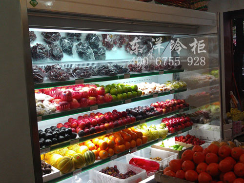 水果店冷藏柜水果保鲜展示柜水果蔬菜冷藏保鲜柜水果保鲜厂家