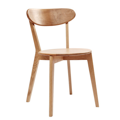 北欧白橡木实木家具餐椅客厅时尚