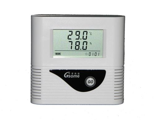 智能温湿度记录仪报警内置DL-WS210医药店机房大屏幕温湿度记录仪