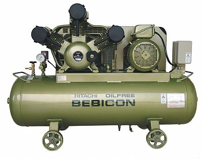 日立BEBICON无油活塞式压缩机|日立无油活塞空压机11OP-9.5G5C