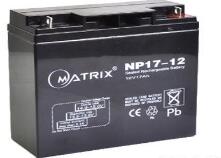 矩阵Matrix矩阵蓄电池NP17-12 NP系列型号