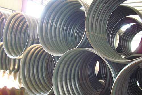 新疆 生产马蹄形钢波纹管涵 镀锌钢波纹管涵 公路隧道钢波纹管涵