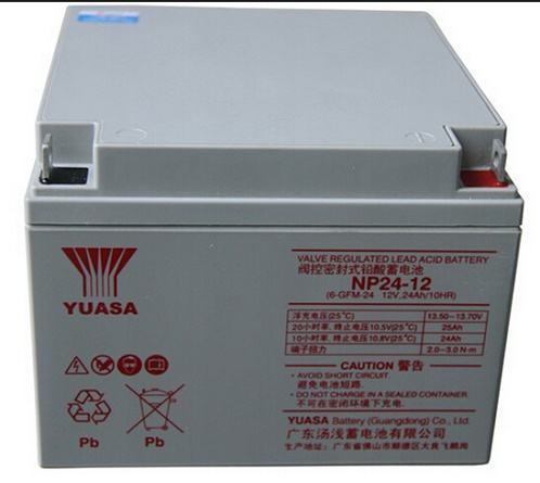 汤浅蓄电池NP24-12规格报价12V24AH尺寸UPS蓄电池