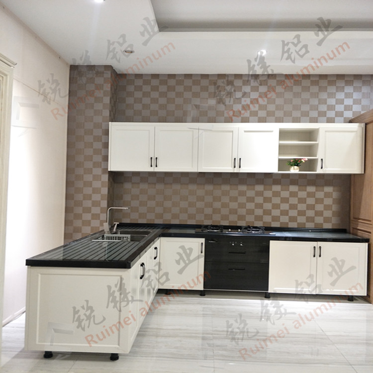 锐镁全铝家居定制 整体橱柜可定制厨房家具全新地中海铝合金简约中式