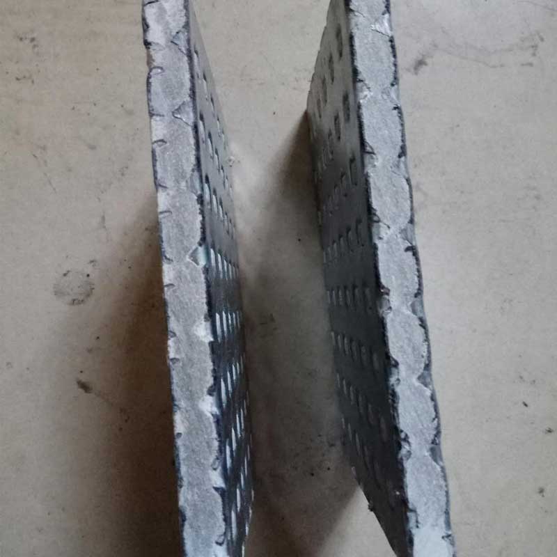 A1级双面钢板增强纤维水泥混凝土防爆板