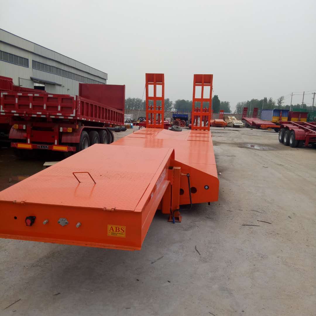 杭州30吨-60吨低平板半挂车正规上户手续价格