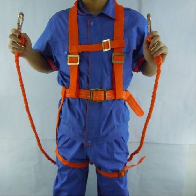 五点式电工安全带 锦纶织带安全带安全绳 量大价格优惠