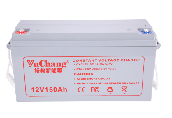 厂家直销12V150AH太阳能路灯蓄电池 家用系统蓄电池 免维护蓄电池