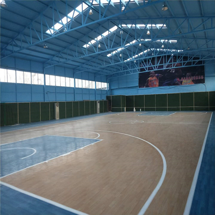新疆运动塑胶地板 塑胶篮球场地