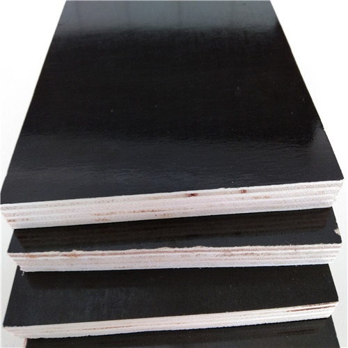 建筑用木板沧州杨木覆黑膜建筑用木板防水性强原材料烘干博汇板材