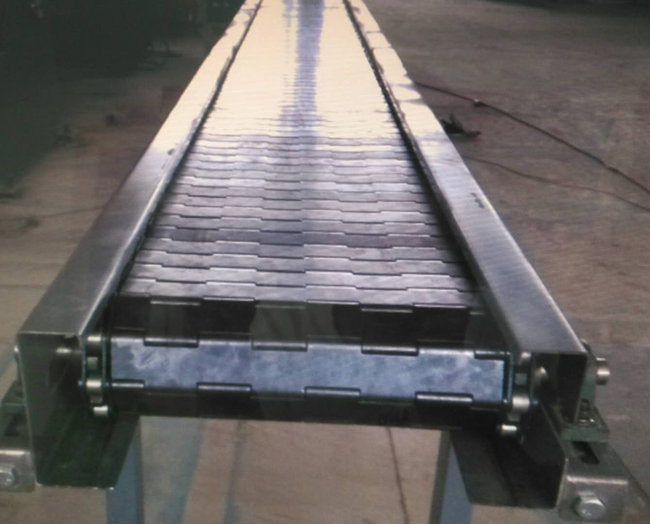 厂家非标定制链板输送机 链板转弯机 耐高温耐腐蚀食品流水线