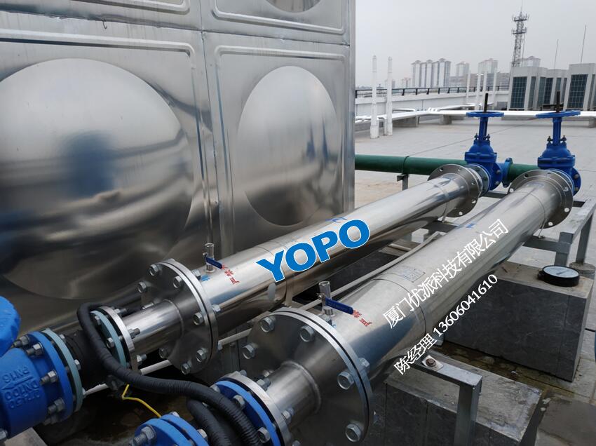 厂家直销YOPO变频不锈钢静音管中泵供水设备YPB-2SP55-32