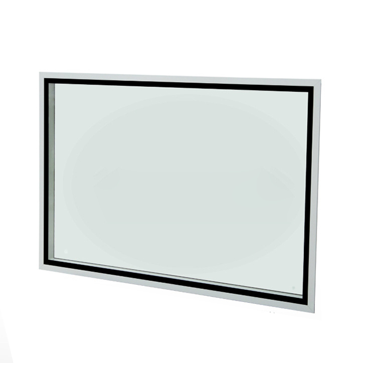 厂家直销净化成品窗双层钢化窗净化室板上窗彩钢板双层窗设计安装