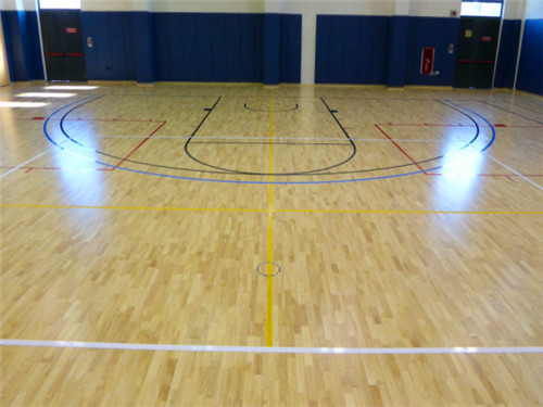 篮球馆内的木地板是什么等级