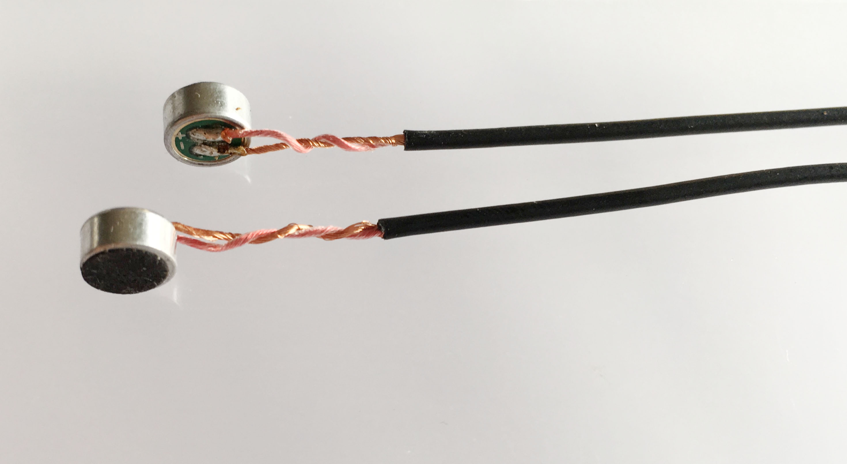 6018屏蔽线降噪耳机**焊线咪头 高频稳定性厂家优质供应