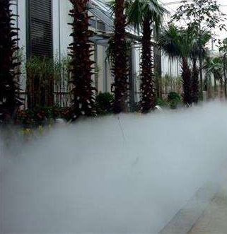 人造雾造景喷雾除尘消毒除臭_水雾喷雾系统