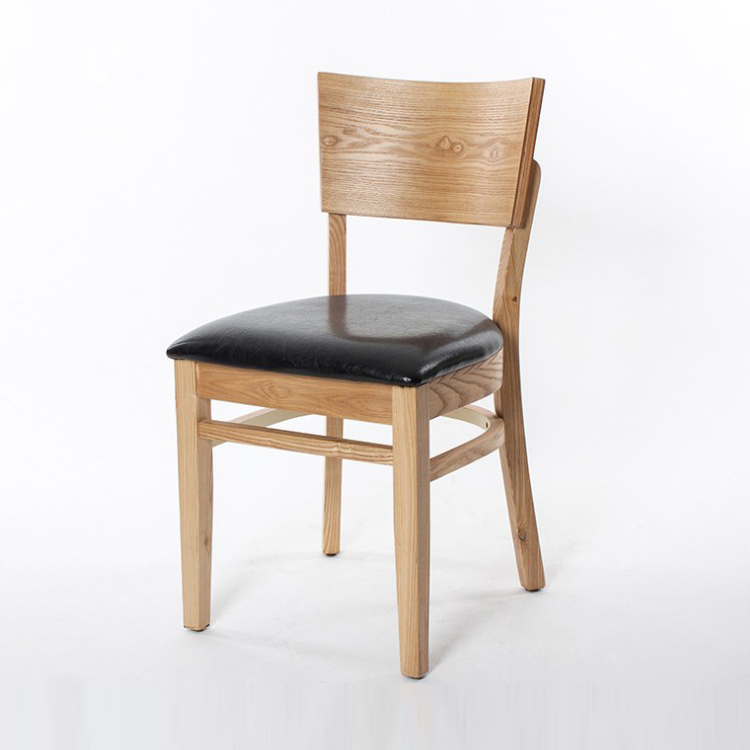 厂家直销北欧白橡木休闲餐椅,咖啡厅餐厅靠背日式简约交叉椅，餐椅品牌可以选择众美德