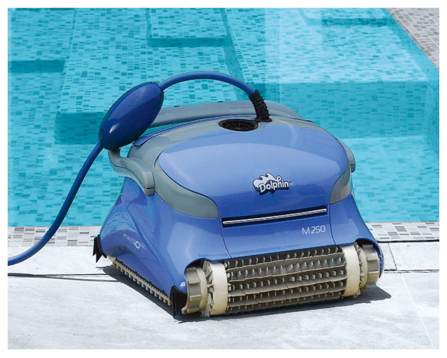 以色列海豚 M250全自动泳池吸污机 泳池清洁机