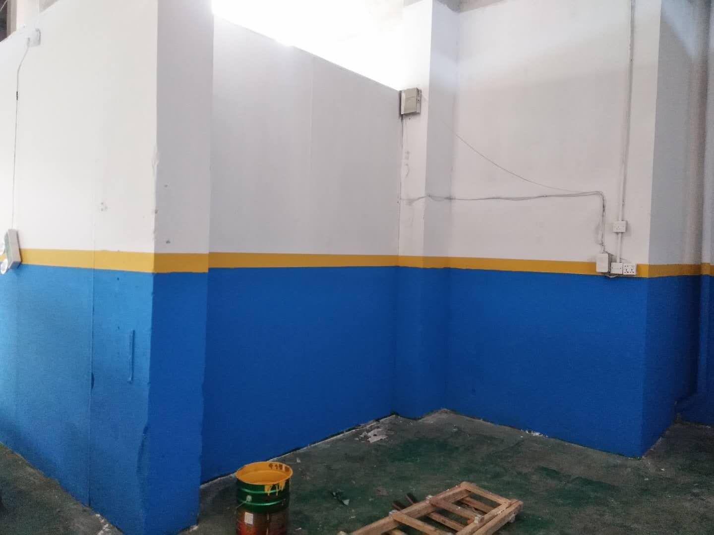 虎门公司涂料粉刷工程 车间墙面翻新 墙壁翻新