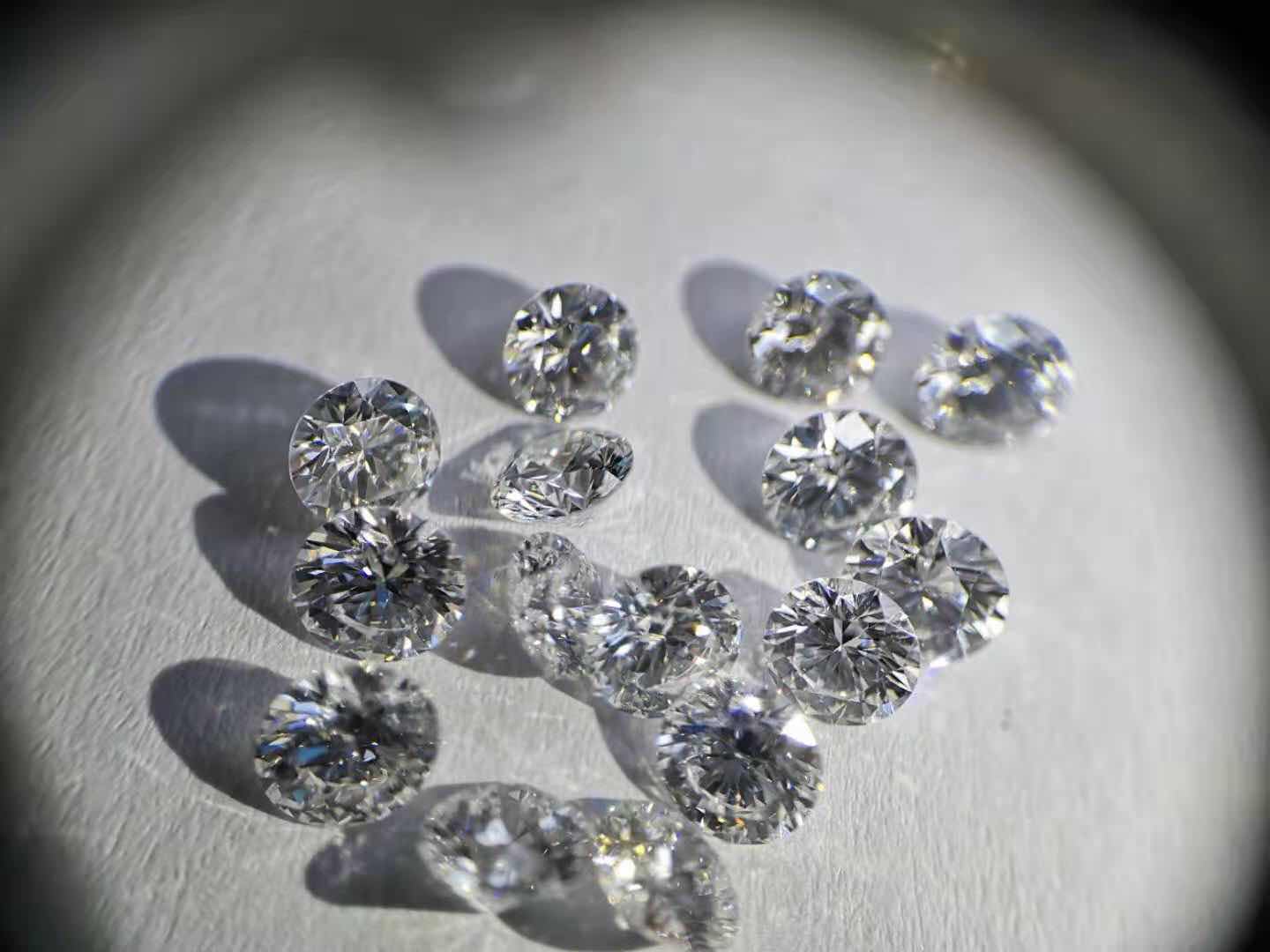 圆形 净度VS/SI 人造实验室合成钻石
