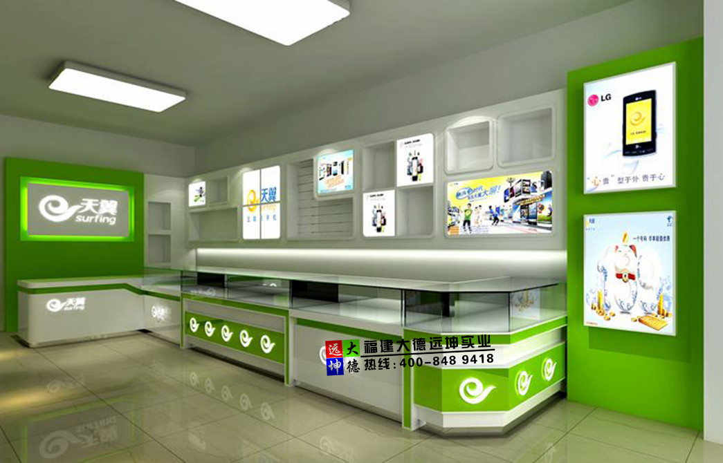 福州大德远坤实业展柜厂专业承接各类连锁品牌展柜展厅装修