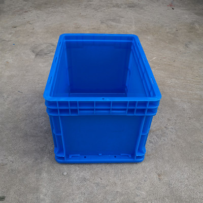 400-280物流箱灰色 欧标中型箱 标准尺寸 塑料物料箱